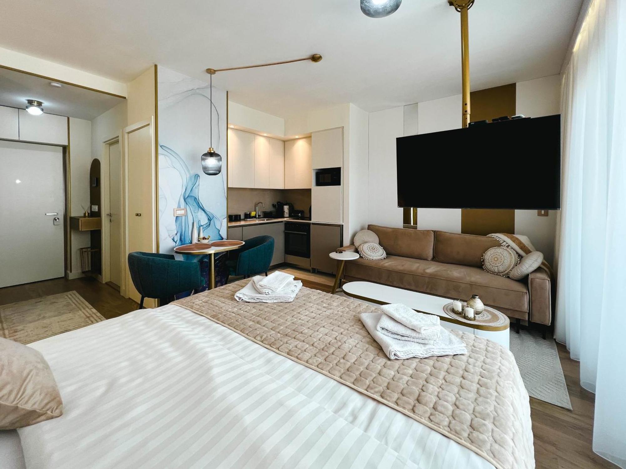 Belgrade Waterfront - Beograd Na Vodi - Terra Luxury Apartments Exteriör bild